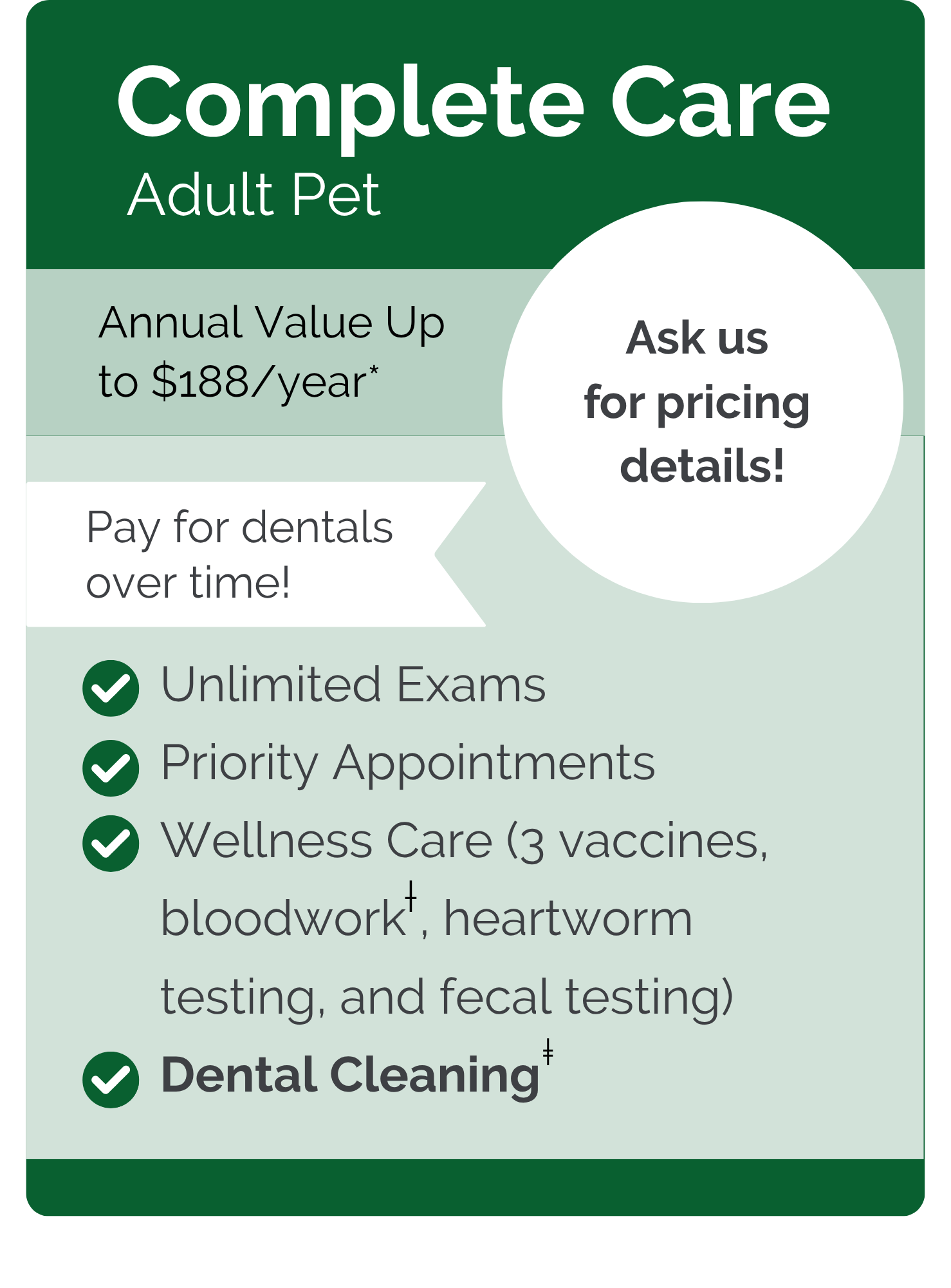 Cedar Park VIPet Plan_pricing_Complete - no pricing